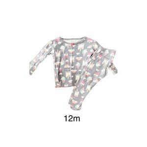 2 piece rainbow unicorn pjs